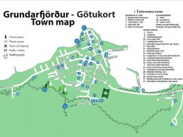 Grundarfjordur Shore Excursions - Map of Grundarfjordur