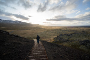 Snæfellsnes Peninsula Iceland Saxhóll Crater